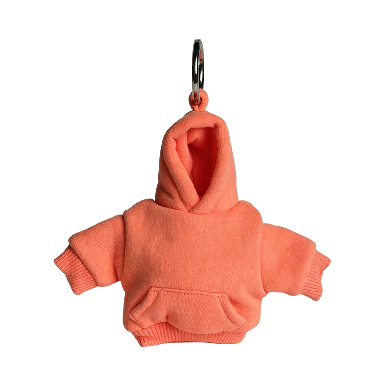 👕 Mini Hoodie Keychain – Squishy Bag Charm, 7 Colors