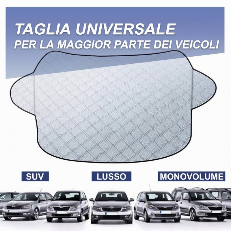 🚗☀️❄️ Windshield sun and snow protection – Universal, Premium quality ✨
