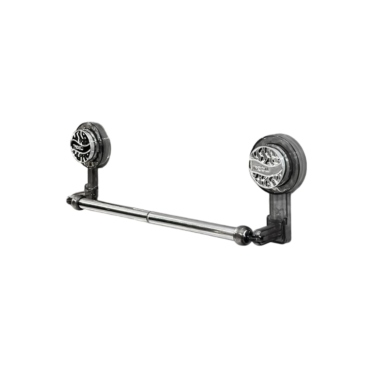 🛁 No-Drill Adjustable Suction Cup Towel Bar