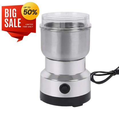 ⚡High-Speed Stainless Steel Grain Grinder – Powerful Electric Mill for Fast, Fresh Grinding