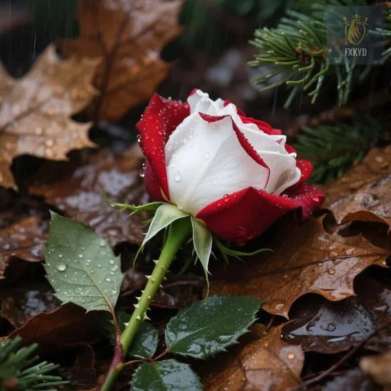 [BestSellerTop]Rare Twin Red White Rose Seeds (200/1000pcs) – Stunning Garden Blooms, Easy to Grow