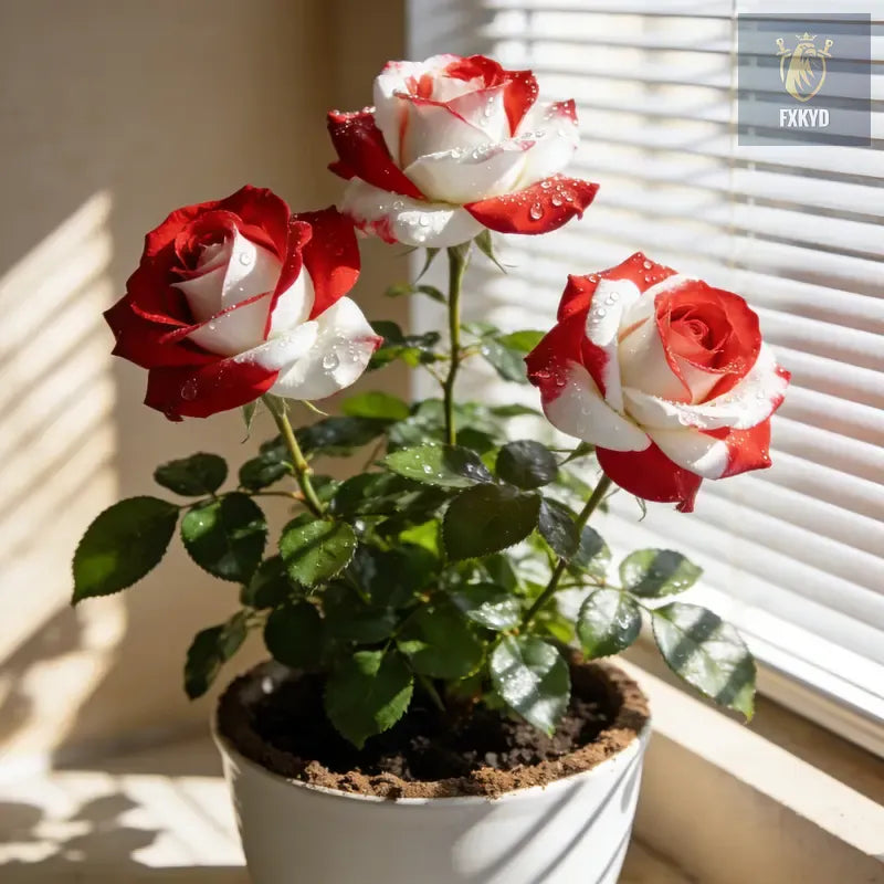 [BestSellerTop]Rare Twin Red White Rose Seeds (200/1000pcs) – Stunning Garden Blooms, Easy to Grow